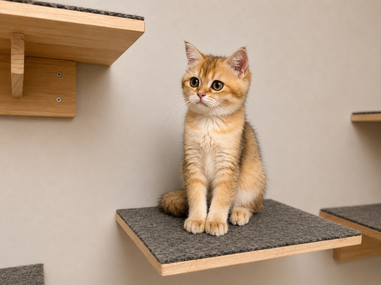 British Shorthair Golden Girl kitten for sale